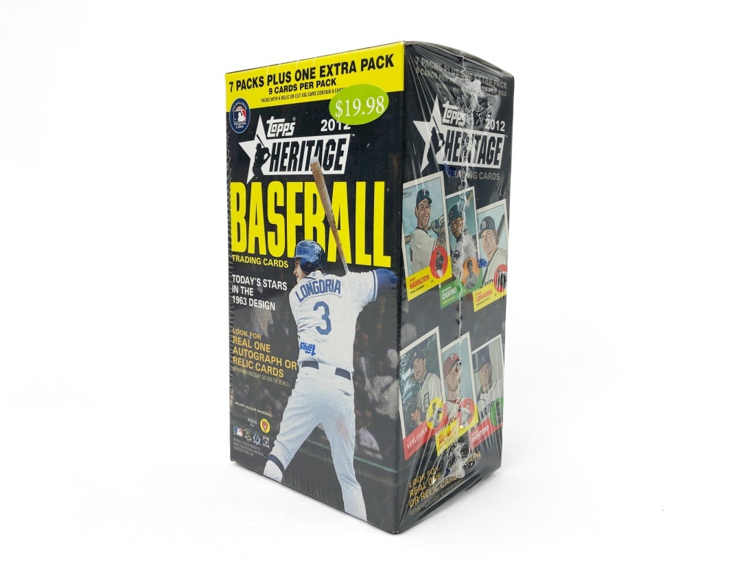 Sealed 2012 Topps Heritage 8-Pack Blaster Box (1 of 2)