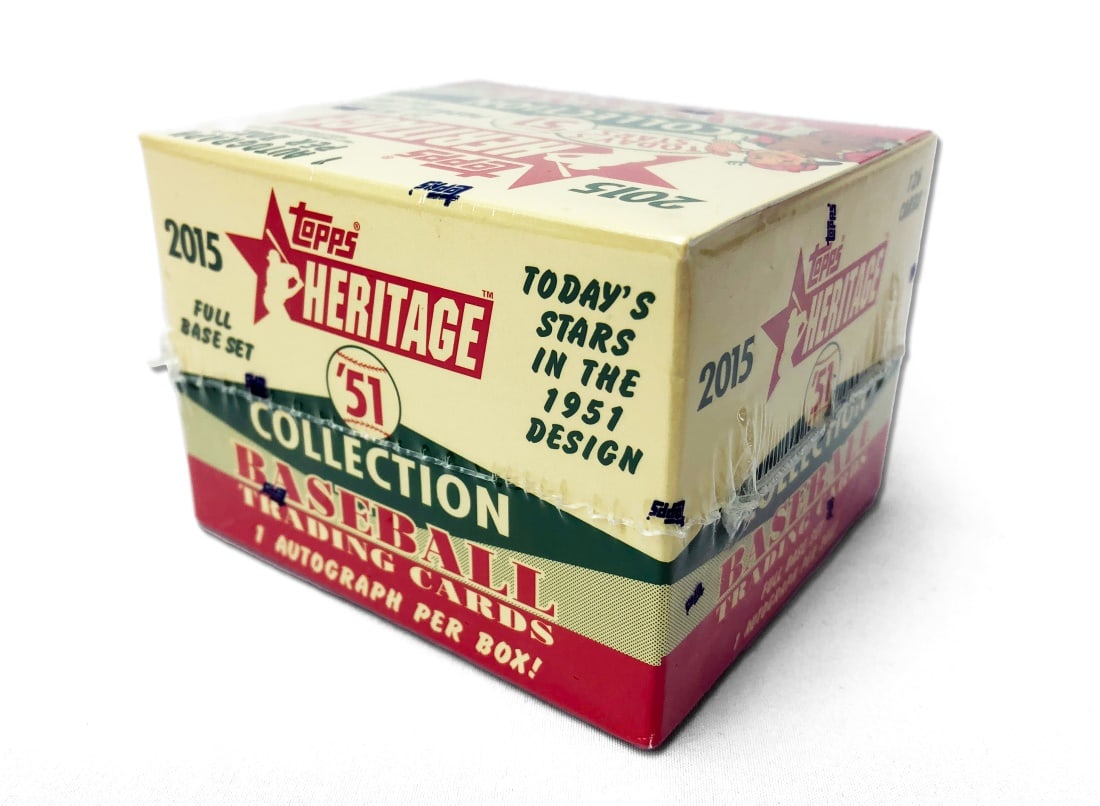 Sealed 2015 Topps Heritage '51 Hobby Box (1 of 2)