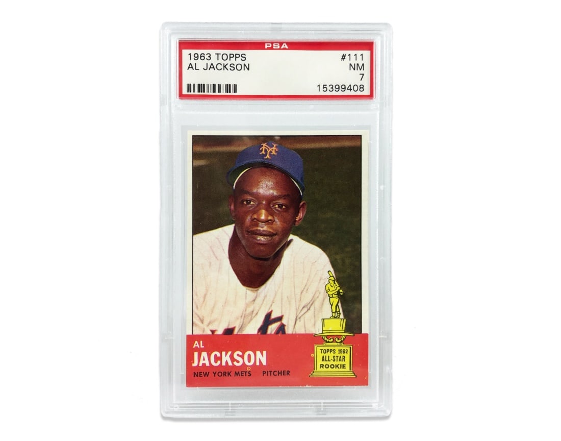 1963 Topps All Jackson Baseball Card - PSA 6.5 (1 of 2)