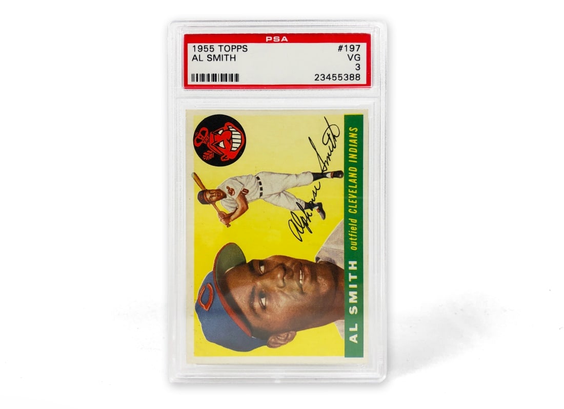 1955 Topps Al Smith Baseball Card - PSA 3 (1 of 2)