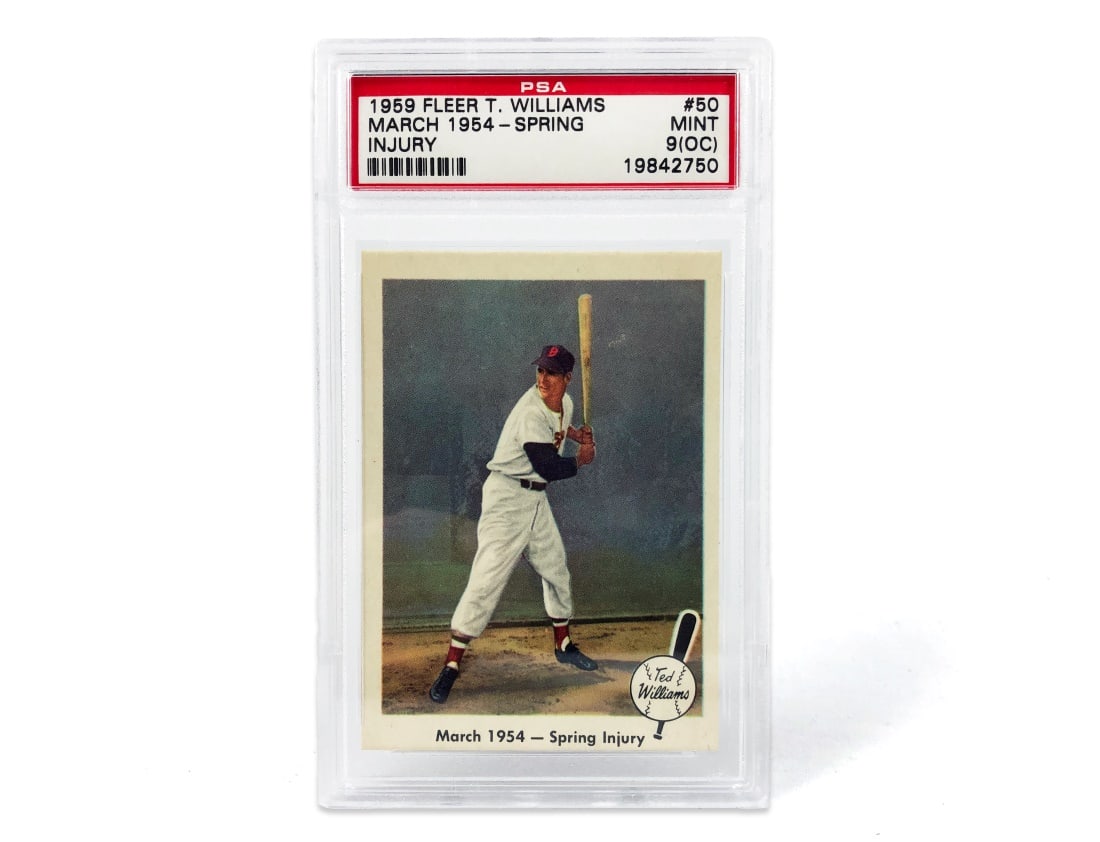 1959 Fleer Ted Williams Baseball Card - PSA 9 (1 of 2)