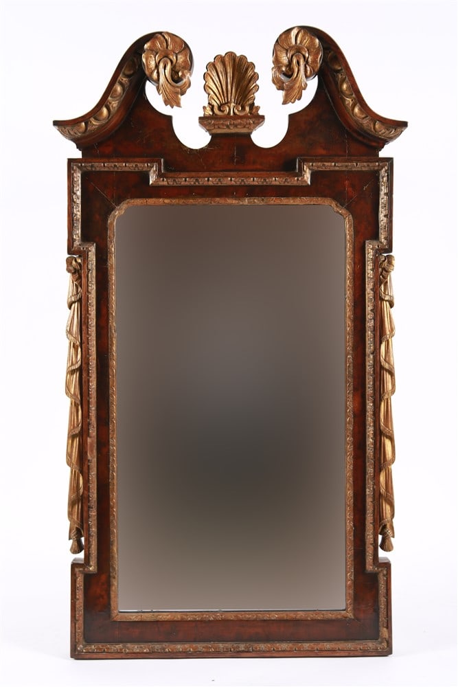 Federal Style Mirror with Shell (1 of 5)