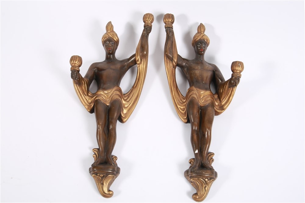 Blackamoor Sconce Pair (1 of 7)