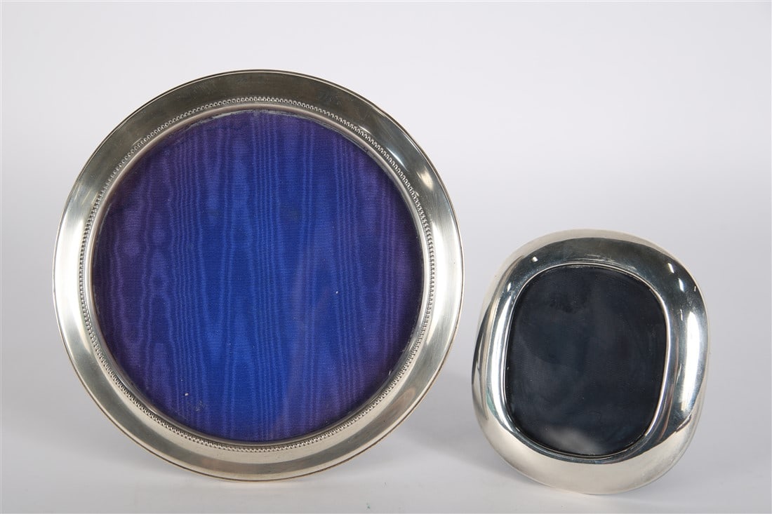 Two Sterling Silver Picture Frames