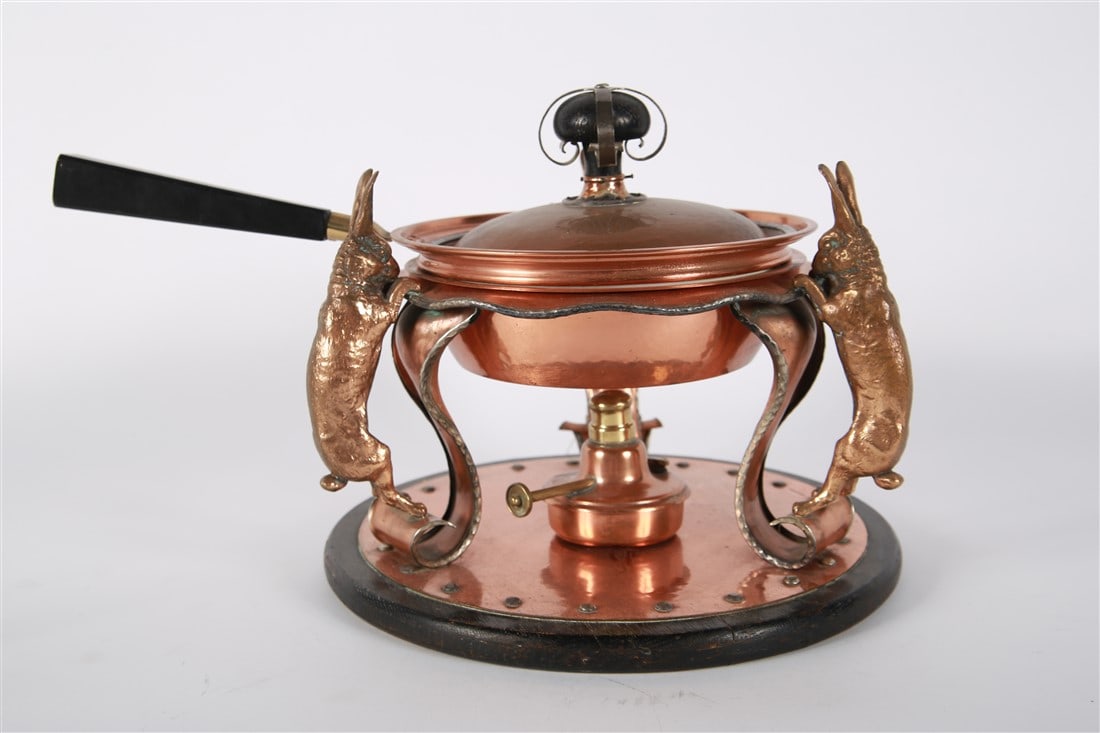 Joseph Heinrichs, Copper Rabbit Chafing Dish (1 of 13)