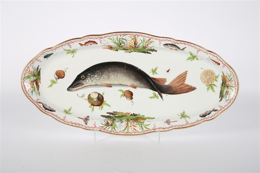 Meissen, Porcelain Fish Platter (1 of 3)