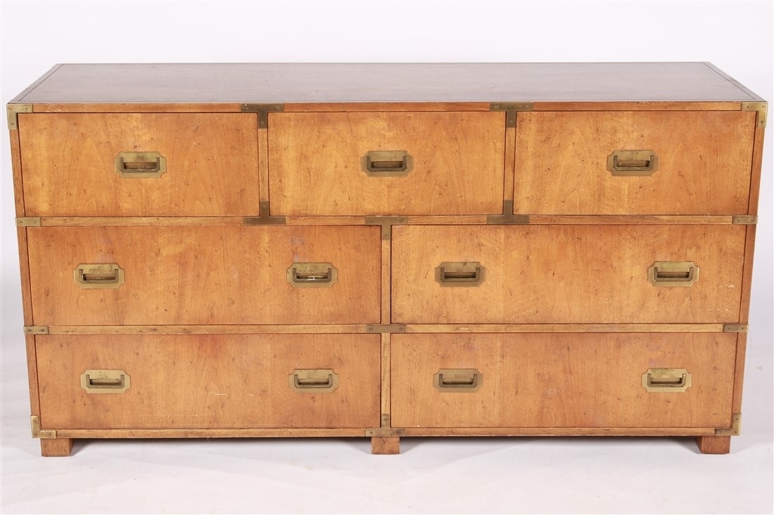 Baker Furniture, Campaign Style Dresser (1 of 4)