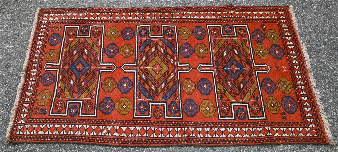 Turkish Wool Rug, c. 1970s (1 of 4)