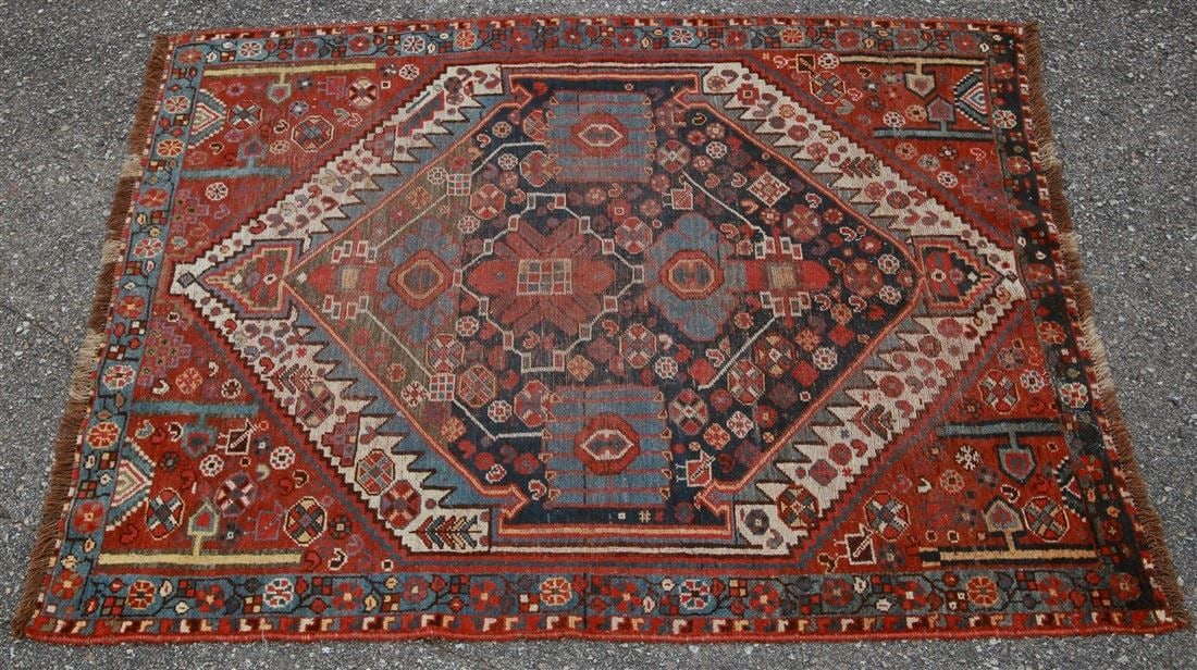 Persian Wool Afshar Rug (1 of 6)