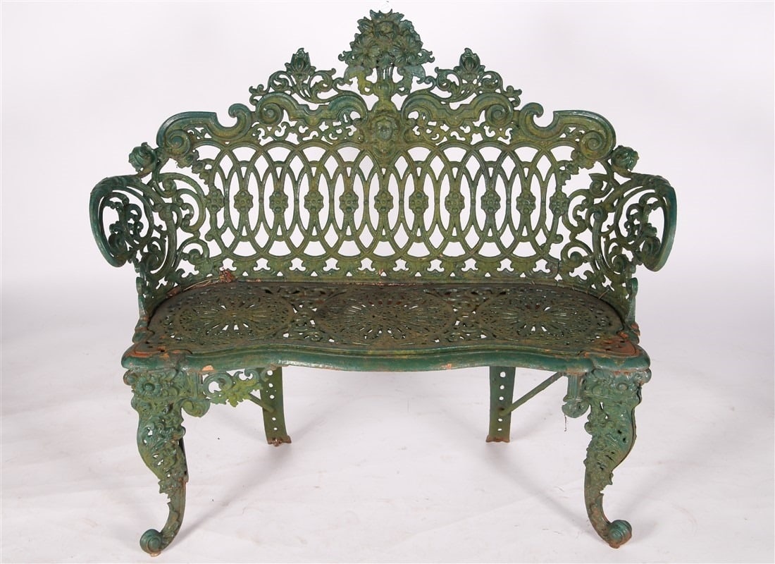 Cast Iron Garden Bench (1 of 4)