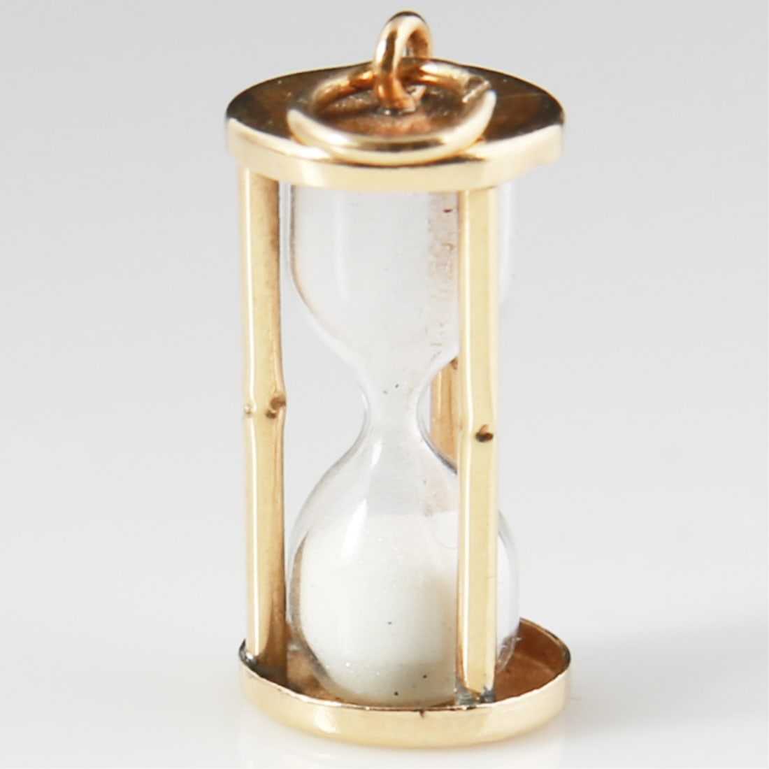 14k Yellow Gold Hourglass Charm (1 of 5)