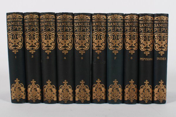 Samuel Pepys, The Diary of Samuel Pepys: Pepys, Samuel (1633-1703), Wheatly, Henry B., ed., The Diary of Samuel Pepys, M.A., F.R.S.; Clerk of the Acts and Secretary to the Admirality. Edited, with Additions by Henry B. Wheatly, F.S.A.. Londo