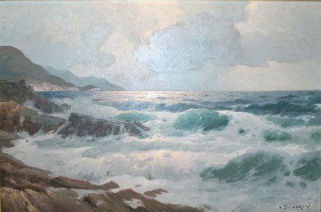 Alexander Dzigurski (1911-1995), Seascape (1 of 3)