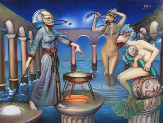 Patrick Pierson (B. 1953), "In Hydromeda's..." (1 of 2)