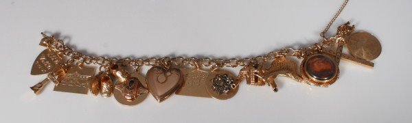 14K Yellow Gold Link Bracelet (1 of 2)