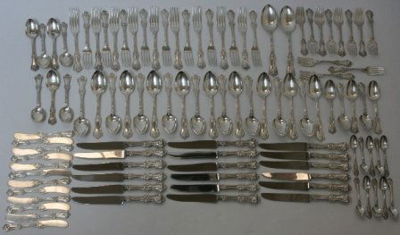 Frank W. Smith Sterling Silver Flatware Service (1 of 1)