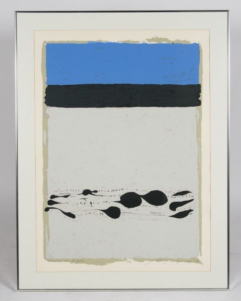 Adja Yunkers (1900-1983), "Passage Des Soupirs" (1 of 3)