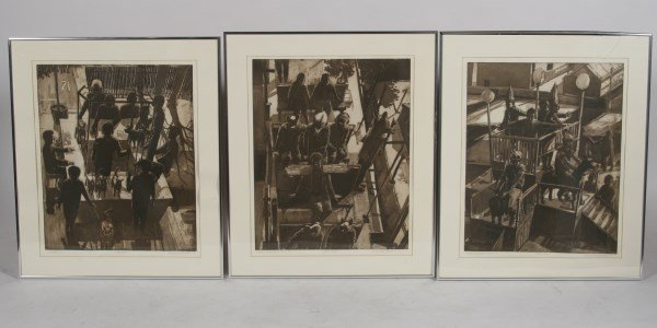 Stanley Rosenthal (20th C.), Three Lithographs (1 of 7)