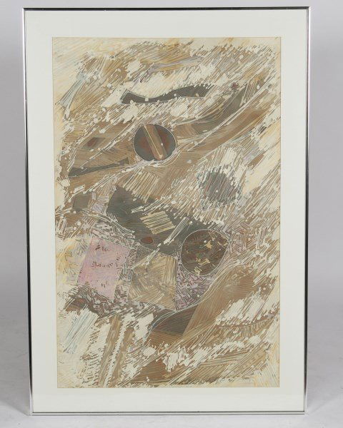 Ray Frost Fleming (20th C.), "Linear Forms..." (1 of 3)