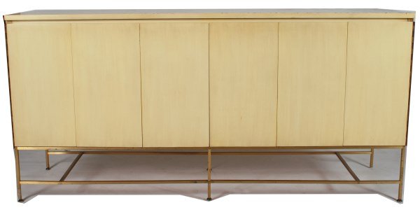 Paul McCobb Lacquered Wood and Brass Cabinet (1 of 4)