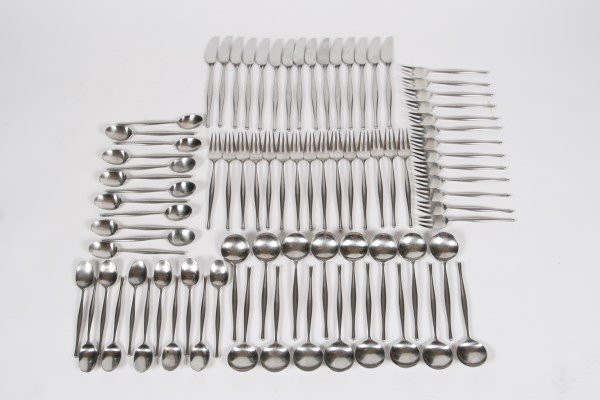 Lauffer Stainless Steel Flatware Service (1 of 2)