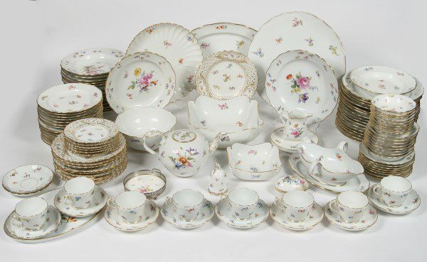 Meissen Porcelain Dinnerware Set (1 of 4)