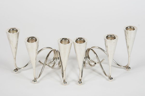 Pair of Avalos Mexican Candlestick Holders (1 of 3)