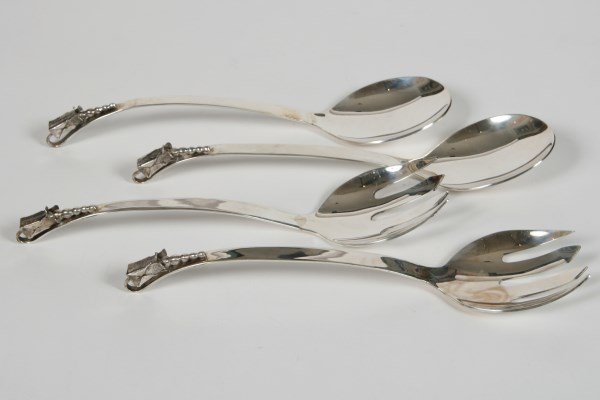 Set of Four Mexican Sterling Silver Pieces (1 of 1)