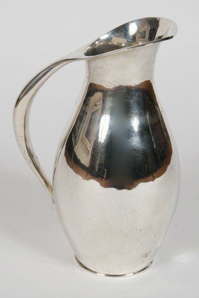 Mexican Sterling Silver Pitcher (1 of 2)