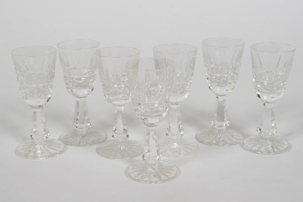 Set of Seven Waterford Crystal Cordials (1 of 1)