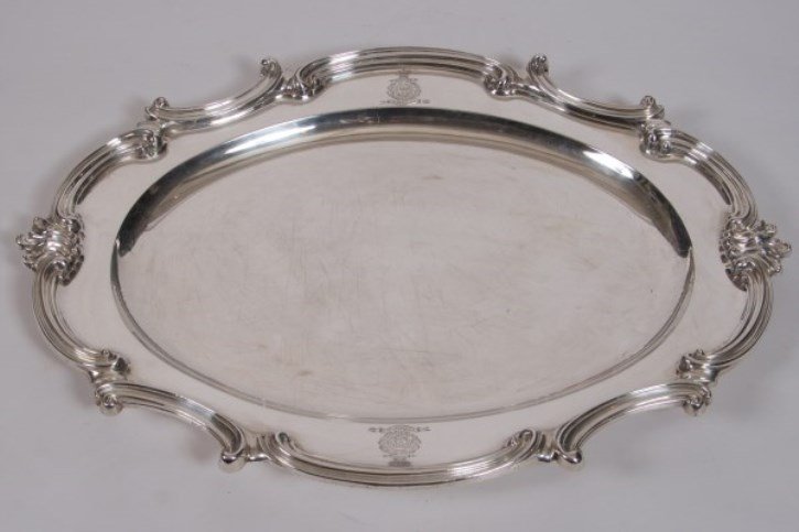 Benjamin Smith III Sterling Silver Platter (1 of 3)