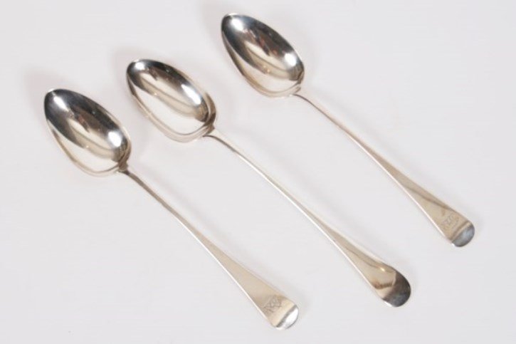 Group of Three English Stuffing Spoons (1 of 4)