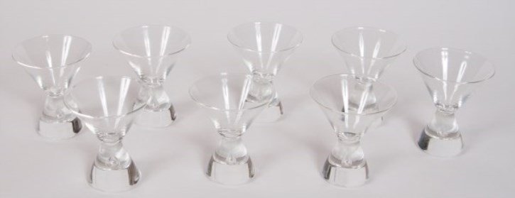 Set of Eight Steuben Cocktail Glasses, #7826 (1 of 4)