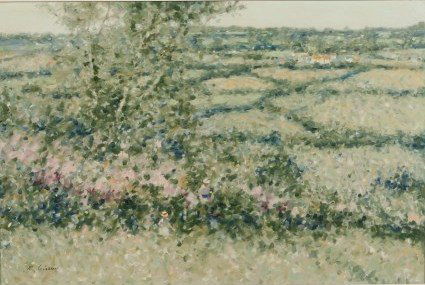 André Gisson (1921-2003), "Pastoral Landscape" (1 of 4)