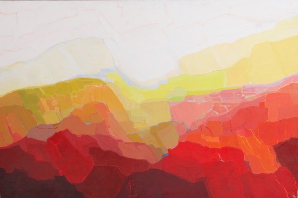 Beth Yasenchak (20th C) "Big Divide" (1 of 5)