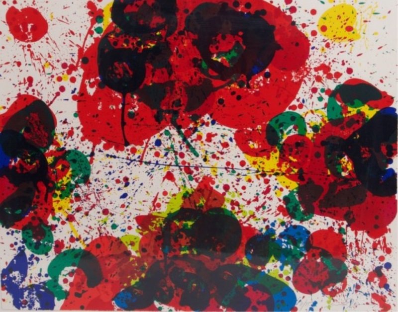 Sam Francis (1923-1994) "Ting" (1 of 5)