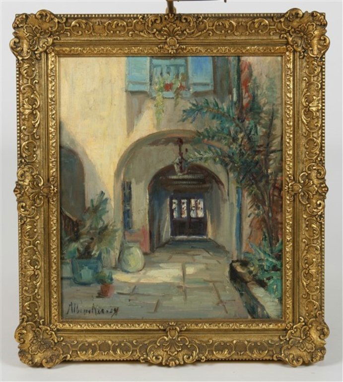 Albina Kensey (20th C) Untitled (1 of 2)