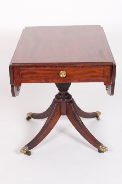 Federal Mahogany Drop-leaf Breakfast Table (1 of 4)