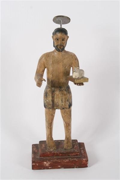 St. John the Baptist Wooden Sculpture (1 of 5)