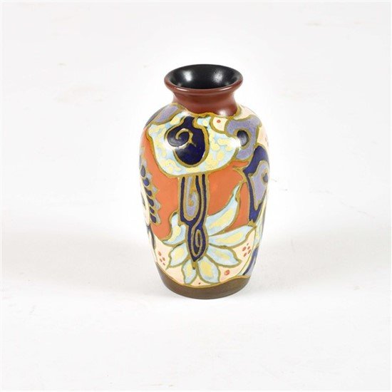 Zuid-Holland Gouda Pottery Vase (1 of 2)