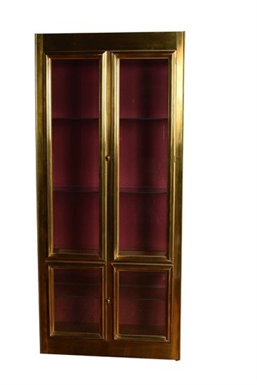 Pair of Brass Mastercraft Cabinets (1 of 2)