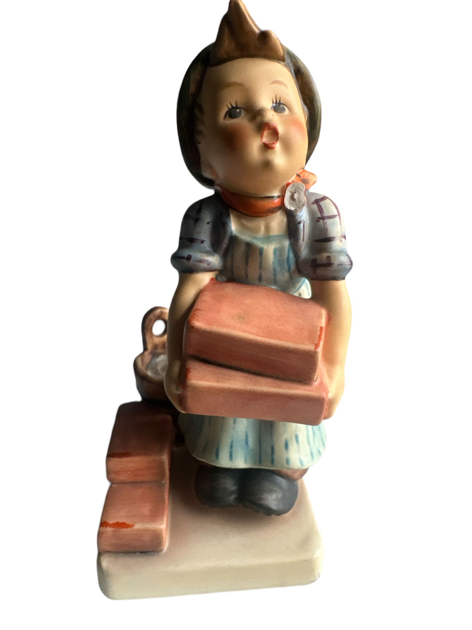 Goebel Hummel Figurine Vintage "The Builder" #305, 1955 (1 of 4)