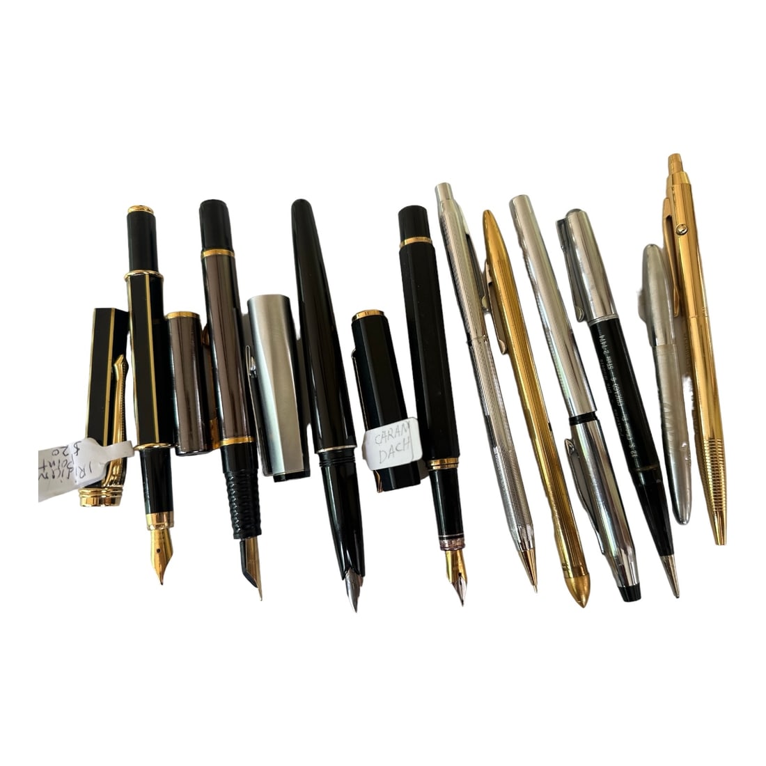 Lot of 10 Fountain and Ballpoint pens (1 of 4)