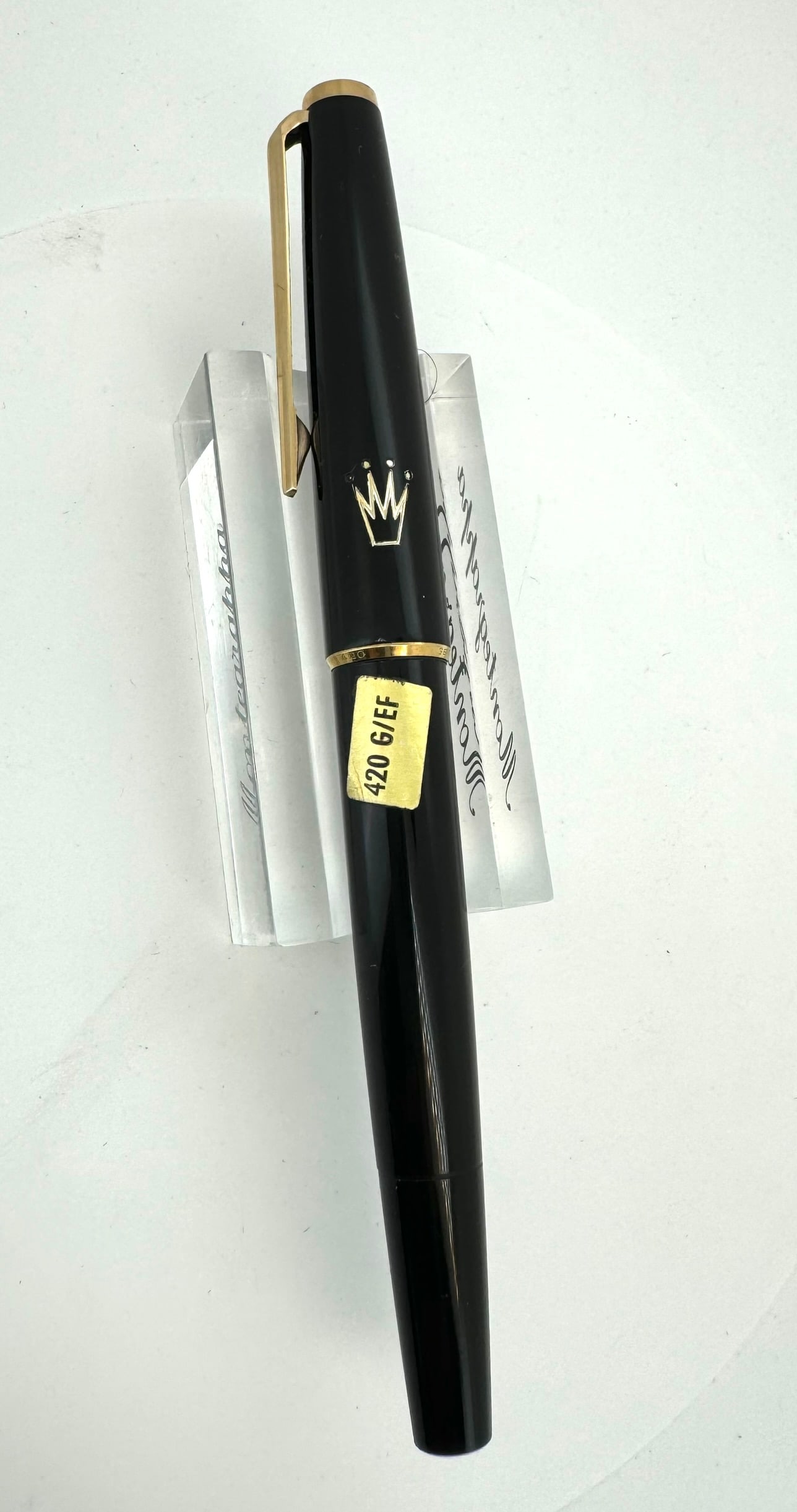 Vintage Montblanc Fountain Pen 480: Vintage Montblanc Fountain Pen 480. Nib size Fine. Excellent Condition.