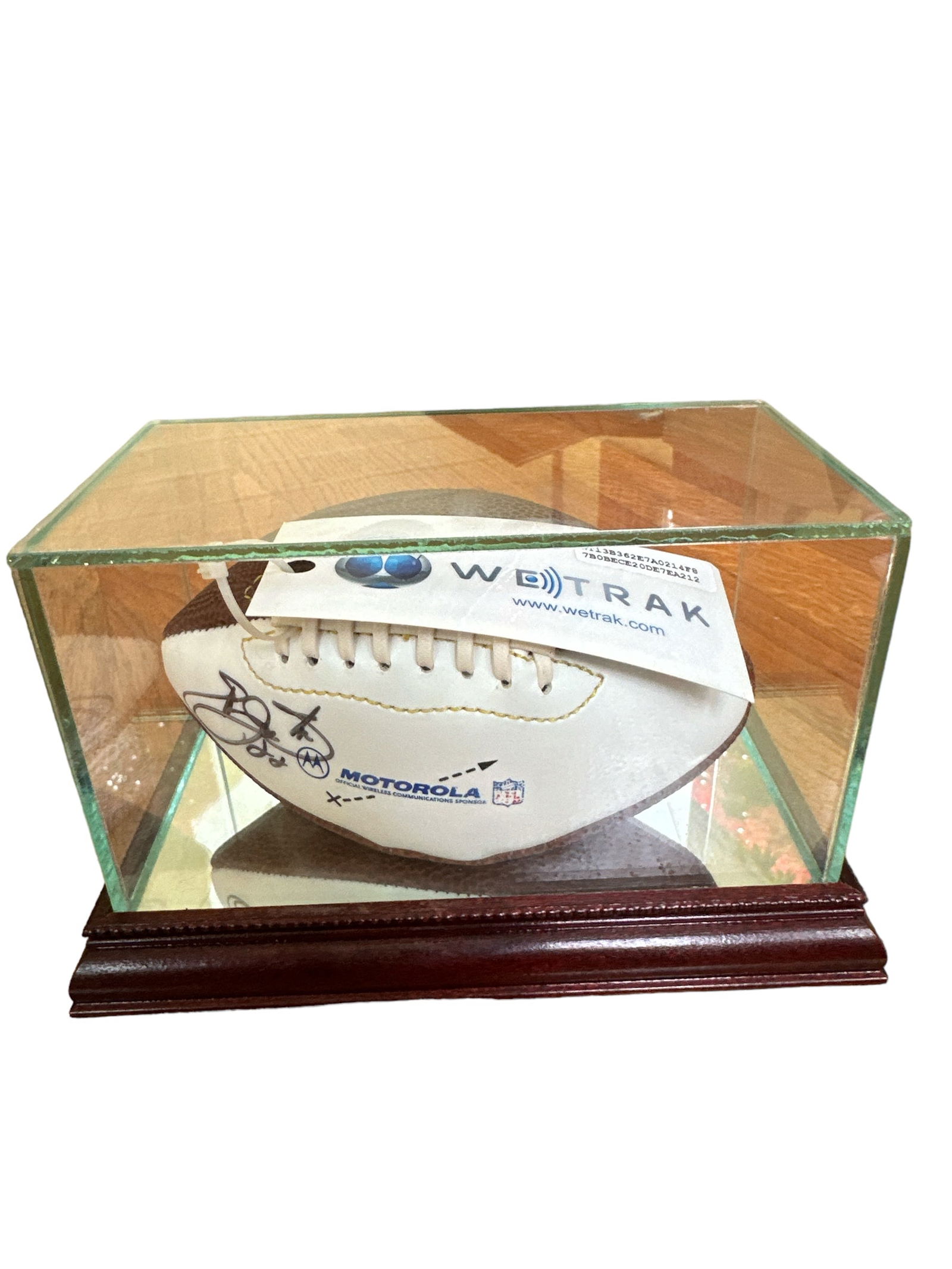 Emmit Smill signed auth ball (1 of 2)