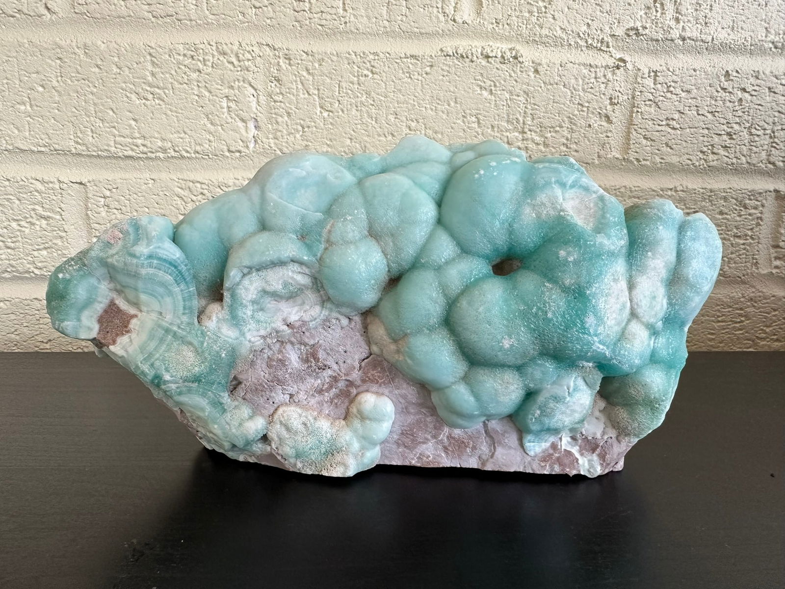 Authentic Natural Stone Blue Aragonite 4.10 lb (1 of 4)