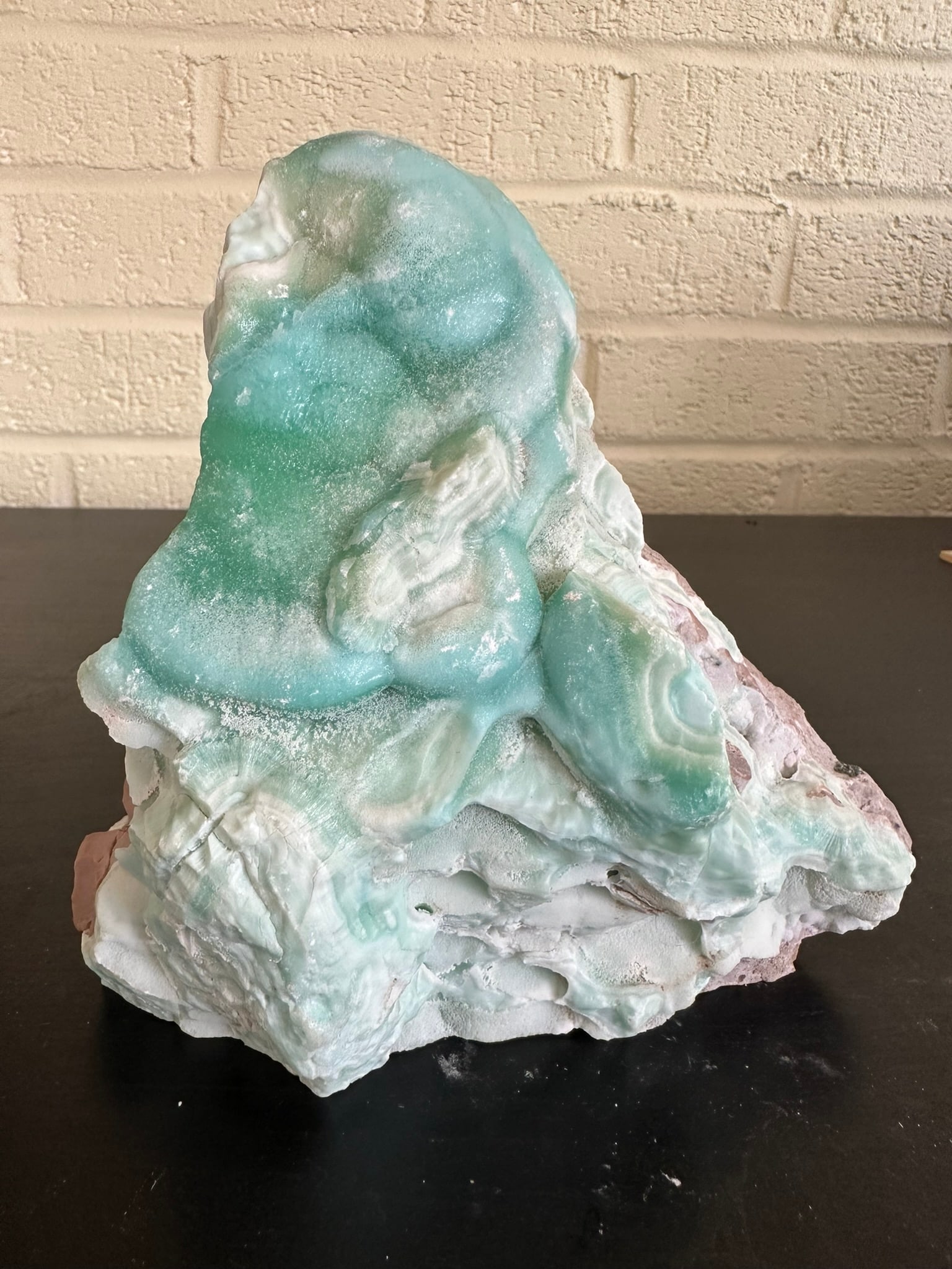 Authentic Natural Stone Blue Aragonite 2.85 lb (1 of 4)