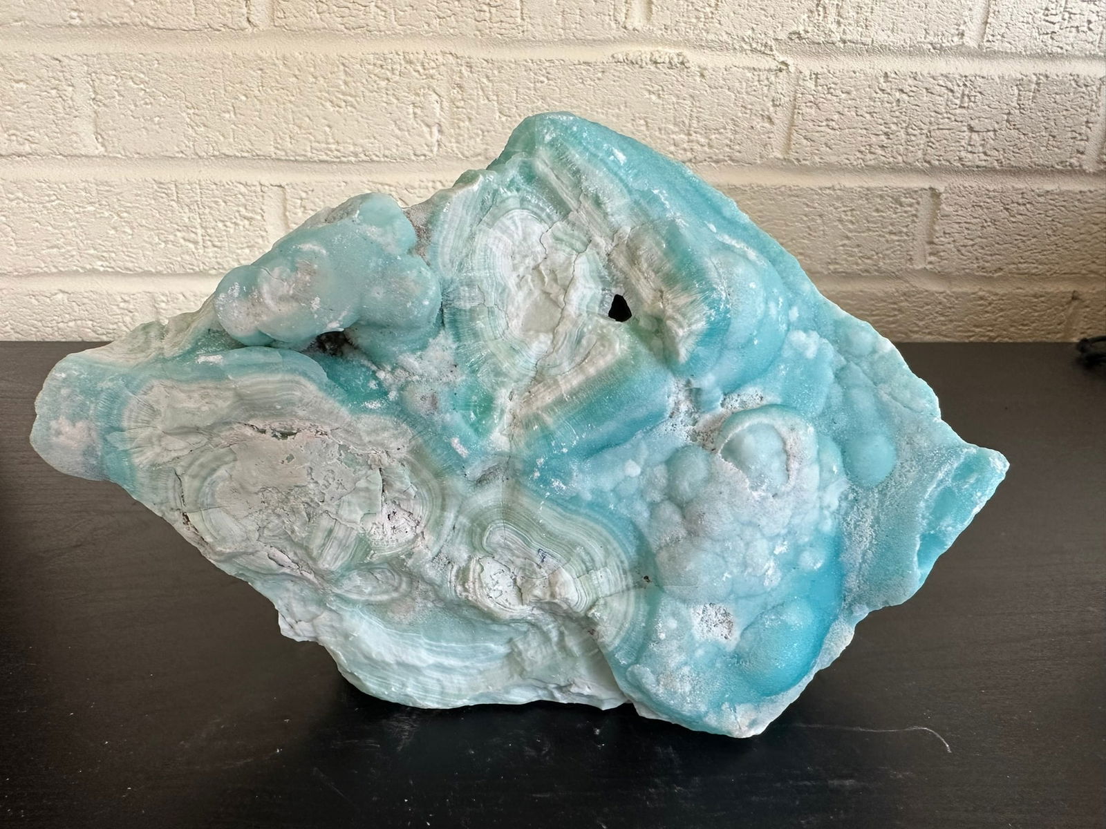Authentic Natural Stone Blue Aragonite 4.80 lb (1 of 3)
