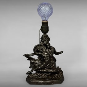 Vintage Art Deco the Carioca Dancing Couple Lamp Base