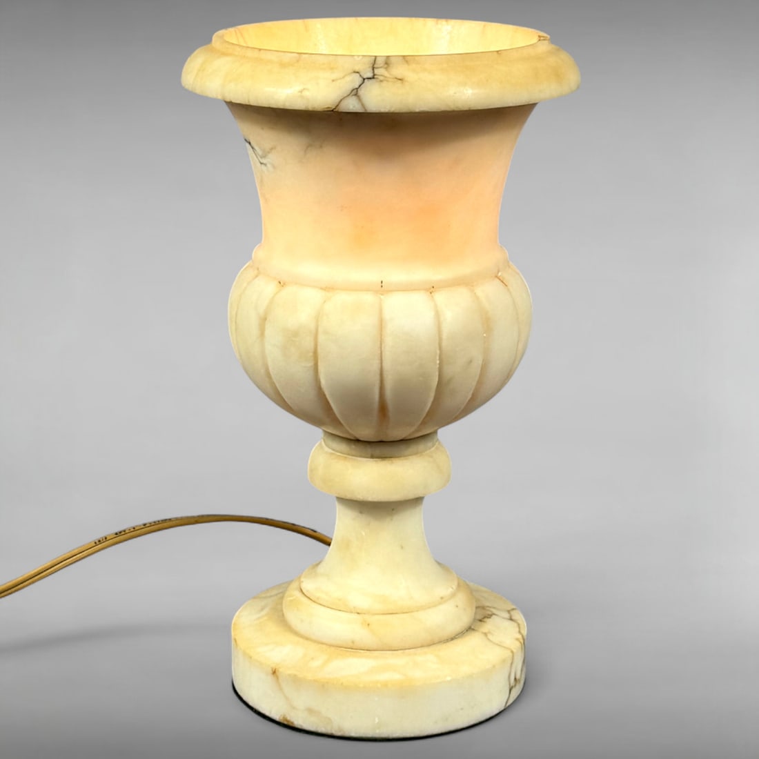 Grecian Urn Alabaster Lamp